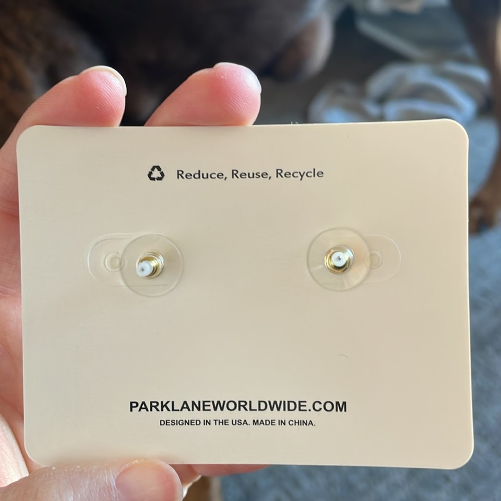 NEW Park Lane Crepe gold earrings - Picture 3 of 5